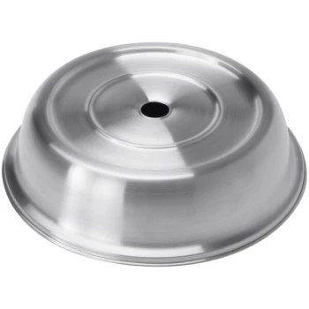 American Metalcraft 8 15/16" - 9 1/8" Stainless Steel Plate Cover for Standard and Wide Foot Plates