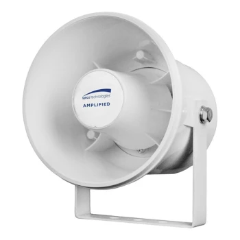 Speco Technologies 6" White Amplified Outdoor PA Horn Speaker ASPC20W - 20W, 120 dB
