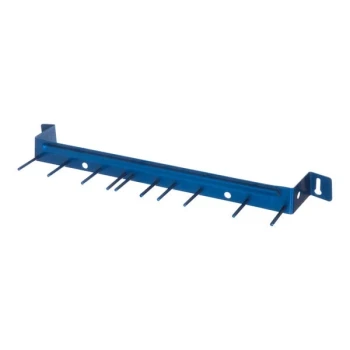Carlisle Spectrum 4073514 17" Blue Aluminum Brush Rack