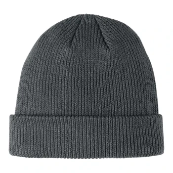 Port Authority C977 Storm Gray Customizable Cuffed Beanie