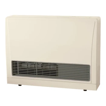 Rinnai EnergySaver Liquid Propane Beige Direct-Vent Wall Furnace EX17DTP - 120V, 16,700 BTU