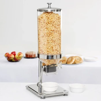 Vollrath T3660 D-Lux 8 Liter Single Canister Cereal Dispenser