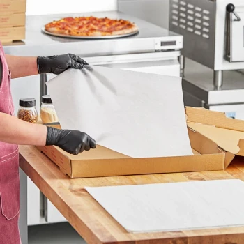 Choice 18" x 18" Quilon® Coated Pizza Box Liner - 1,000/Pack