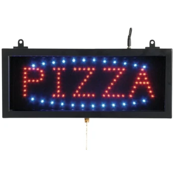 Aarco PIZ01S Pizza LED Sign