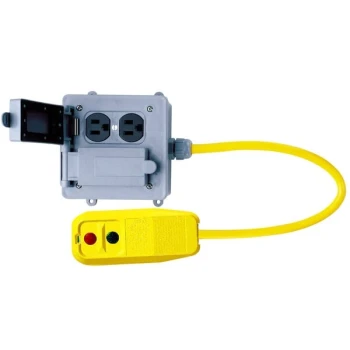 Lind Equipment 14880-2425 GFCI Quad Box - 25' 12/3 Cord, 120V