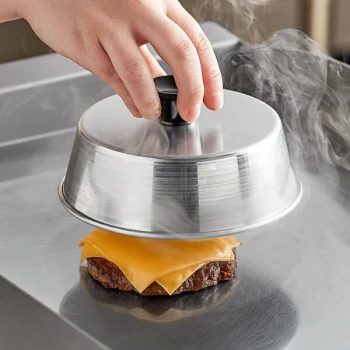 American Metalcraft BA640A 6" Round Aluminum Basting Cover