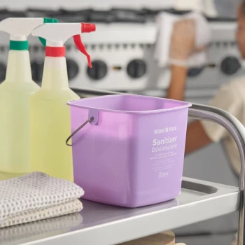 Noble King-Pail 3 Qt. Purple Allergen-Free Sanitizing Pail