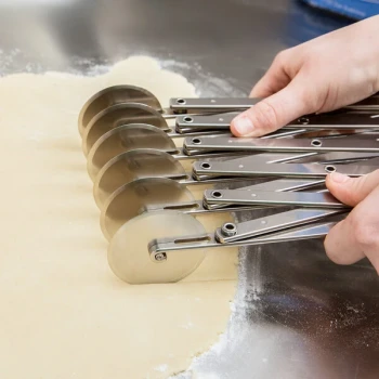 Ateco 13956 6 Small Stainless Steel Wheel Pastry Cutter