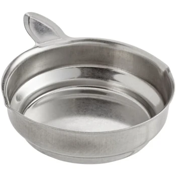 Vollrath 45691 Butter Melter 3.25 oz. Stainless Steel Pan - 1 1/4" Handle