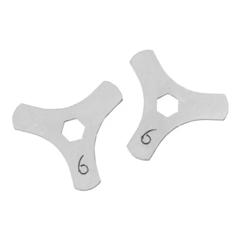 Midwest Rake S550 Professional 57085 5/16" CAM Fittings for Gauge Rakes - 2/Set