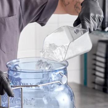 Baker's Lane 32 oz. Clear Plastic Utility and Ice Scoop