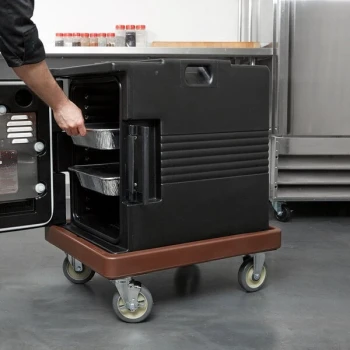 Cambro CD400131 Dark Brown Camdolly for Cambro UPC 400