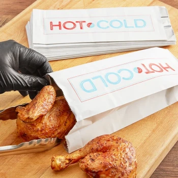 Choice Pint Size Insulated Foil Take Out Bag for Hot / Cold Food - 1,000/Case