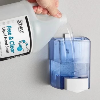 Noble 1 Gallon / 128 oz. Free & Clear Ready-to-Use Liquid Hand Soap - 4/Case
