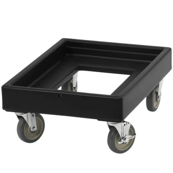 Cambro CD100110 Black Camdolly for Cambro Camcarrier® and Camtainer®