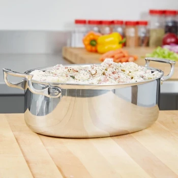 Vollrath 49452 Miramar® Display Cookware 5.1 Qt. Oval Au Gratin