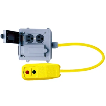 Lind Equipment 14880-2450 GFCI Quad Box - 50' 12/3 Cord, 120V