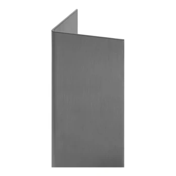 Western Fabricating 2 1/2" x 2 1/2" x 48" 16 Gauge Stainless Steel Corner Guard with #4 Brushed Finish 25254816S