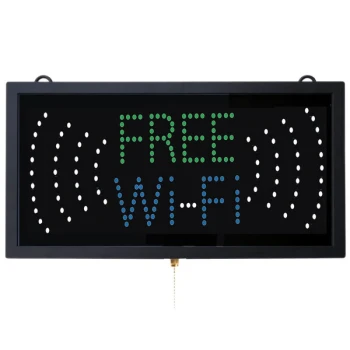 Aarco FRE11M Free WiFi LED Sign