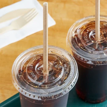 World Centric 10" Kraft Jumbo Unwrapped Paper Straw - 6,000/Case