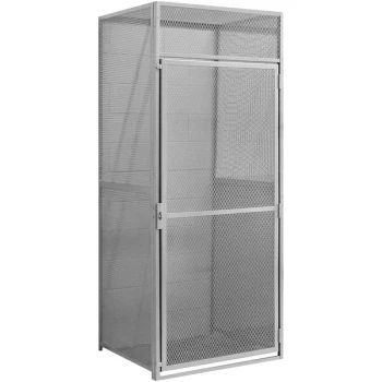 Hallowell 48" x 36" x 90" Single Tier Starter Bulk Storage Locker BSL483690-R-1S-HG