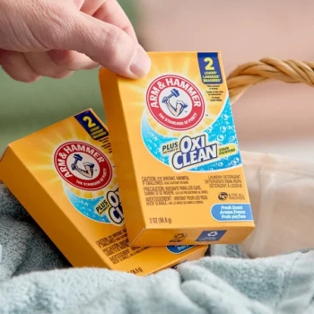 Arm & Hammer® 2 oz. Fresh Scent Powder Laundry Detergent Plus OxiClean - 156/Case