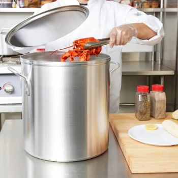 Vollrath 68270 Wear-Ever 40 Qt. Boiler / Fryer Set