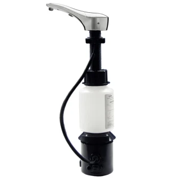 Bobrick B-824 SureFlo Automatic 34 oz. Deck Mounted Liquid Soap Dispenser
