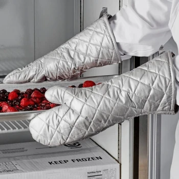 Choice 17" Silver Oven / Freezer Mitts