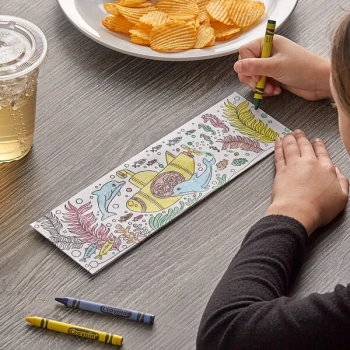 Choice Kids Under the Sea Coloring Disposable Overseas Cap - 1,000/Case