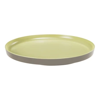 Dalebrook Mayfair from Global Tableware Collective 11'' Green Round Melamine Plate / Bento Box Lid - 6/Case