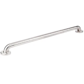 Bobrick B-6806.99X18 18" Handicapped Restroom Grab Bar with Peened Grip