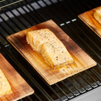 Backyard Pro 5 1/2 inch x 8 inch Cedar Wood Grilling Planks - 12/Pack