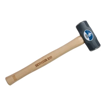 Seymour Midwest S400 Jobsite 4 lb. Engineer Hammer with 15" Hickory Wood Handle 41855