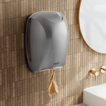 Lavex Pro Titanium Center-Pull Paper Towel Dispenser