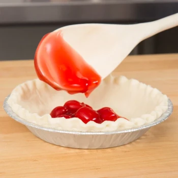D&W Fine Pack 6 inch x 1 inch Shallow Foil Pie Pan - 1,000/Case