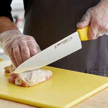Dexter-Russell 12433Y Sani-Safe 10" Yellow Chef Knife