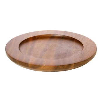 GET Heiss 8 11/16" Round Wooden Underliner