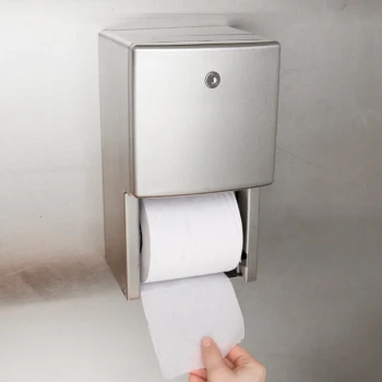 Bobrick B-4288 ConturaSeries Surface-Mounted Multi Roll Toilet Tissue Dispenser with Satin Finish