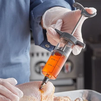 Outset® Q120 1.5 oz. Marinade / Flavor Injector