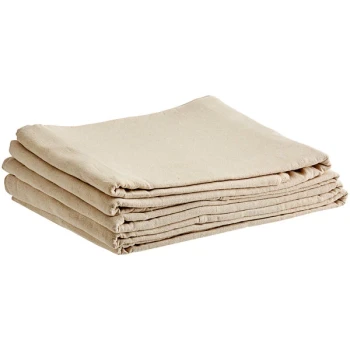 Hospeco 9' x 12' Beige Heavyweight Canvas Drop Cloth