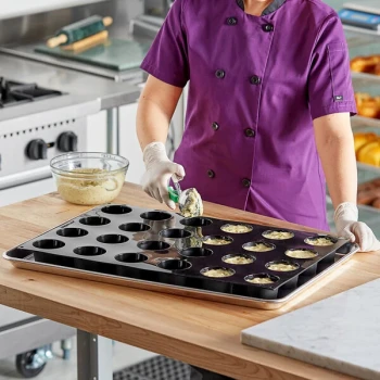 Pavoni Pavoflex 24 Compartment Muffins Silicone Baking Mold PX002 - 2 3/4 inch x 1 1/2 inch Cavities