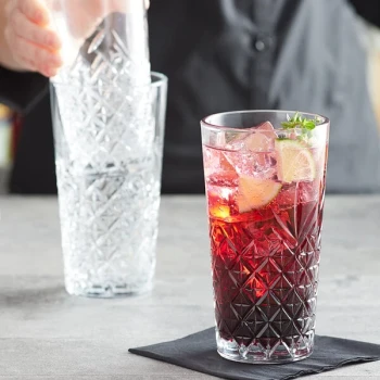 Pasabahce Timeless Vintage from Steelite International 15.75 oz. Highball Glass - 12/Case
