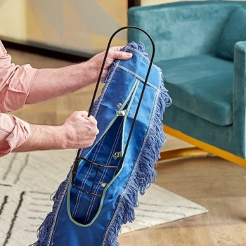 Lavex 36" x 5" Swivel Snap Wire Dust Mop Frame