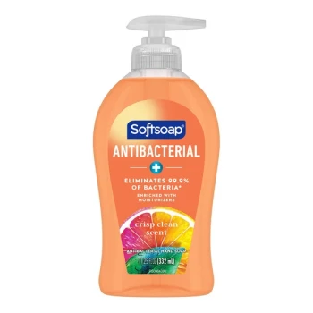 Softsoap CPC44571 11.25 oz. Crisp Clean Scent Antibacterial Liquid Hand Soap - 6/Case