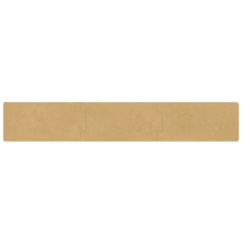Epicurean 629-601001 PuzzleBoard 60 inch x 10 inch x 3/8 inch Natural Richlite Wood Fiber Cutting Board - 3/Set