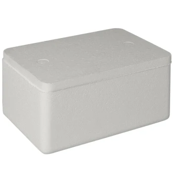 Insulated Foam Cooler 10 5/8" x 7" x 4" - 3/4" Thick - 72/Case