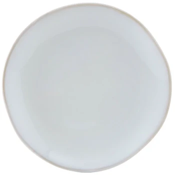 Tuxton GAA-002 TuxTrendz Artisan Agave 6 1/2" Round China Plate   - 24/Case