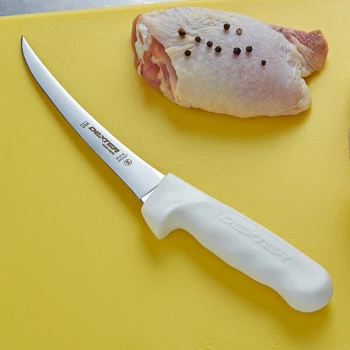 Dexter-Russell 01493 Sani-Safe 6" Narrow Curved Boning Knife