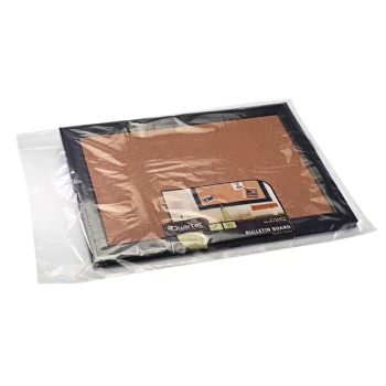 Lavex 5" x 20" 2 Mil Clear Flat Polyethylene Bag - 1,000/Case